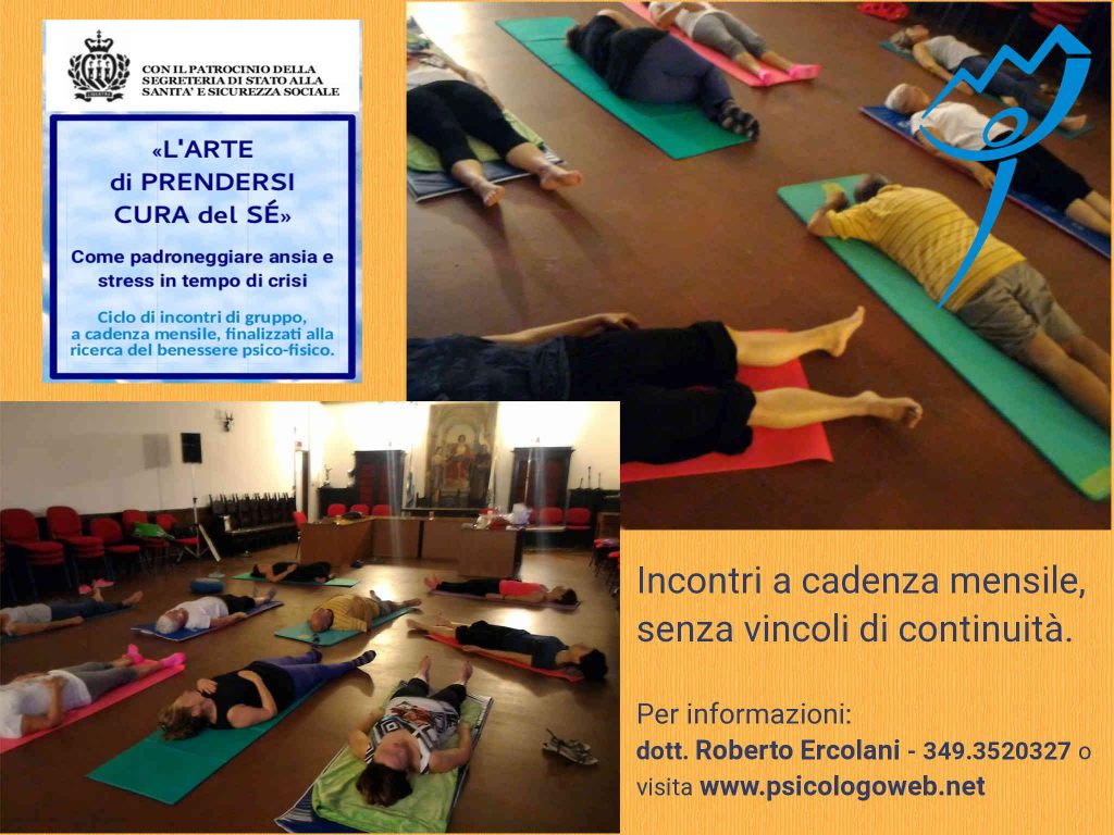 clicca per andare al progetto l'arte di prendersi cura del sé